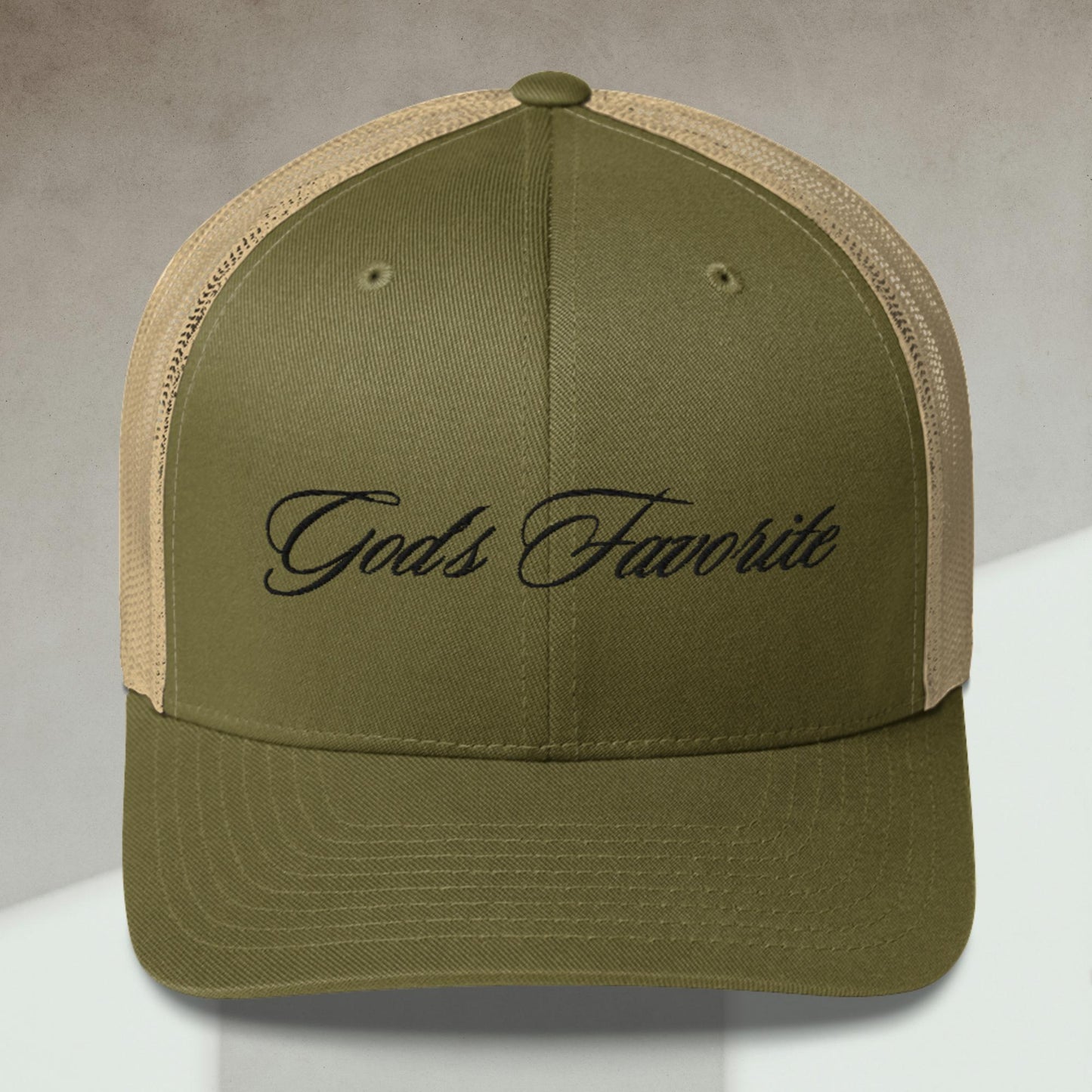 "God's Favorite" Trucker hat