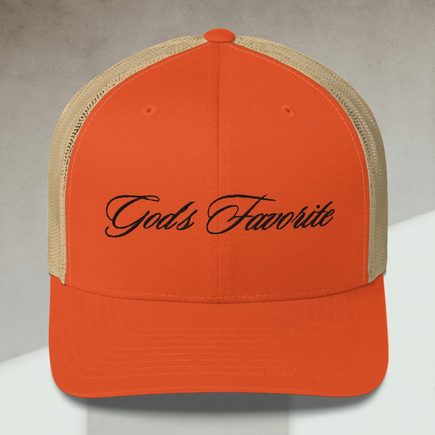 "God's Favorite" Trucker hat