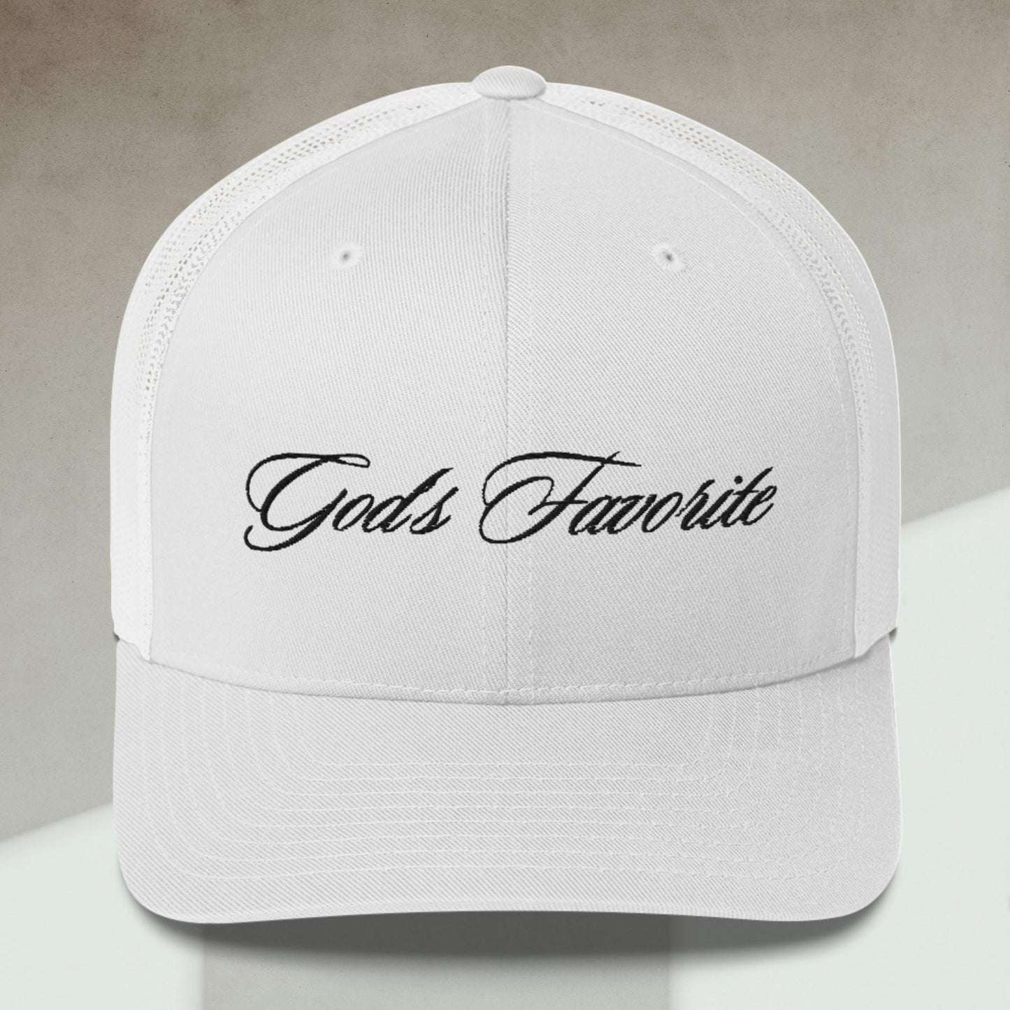 "God's Favorite" Trucker hat